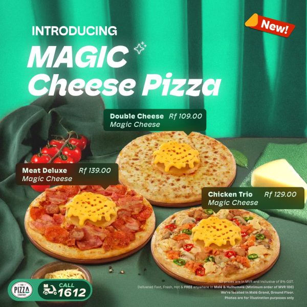 Magic cheese pizza  Meat Deluxe